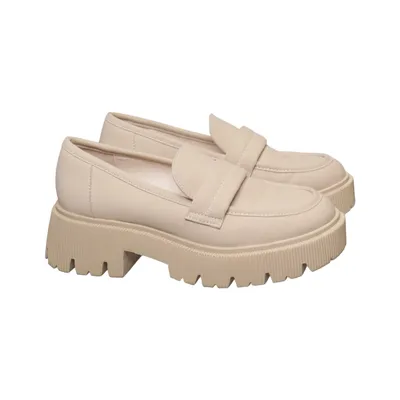 Loafers (Beige) van Oxmox Polyurethaan