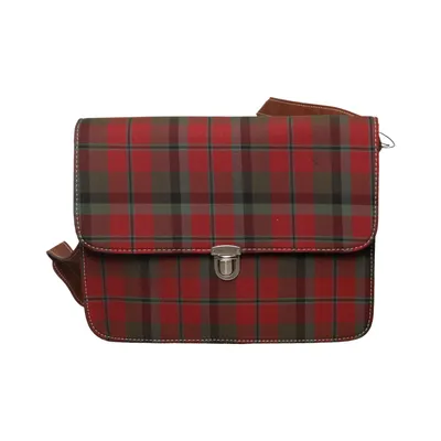 Shoulder-bag (Red, Green, Brown) from Glen Appin of Scotland