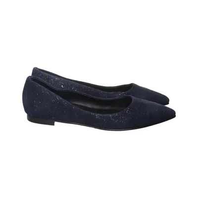 Ballerines (Bleu) de Alberto La Torre Cuir