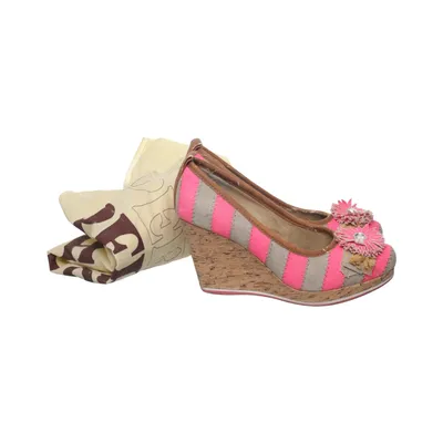 Wedges (Pink, Beige, Multicolored) from Tamaris Trend Leather