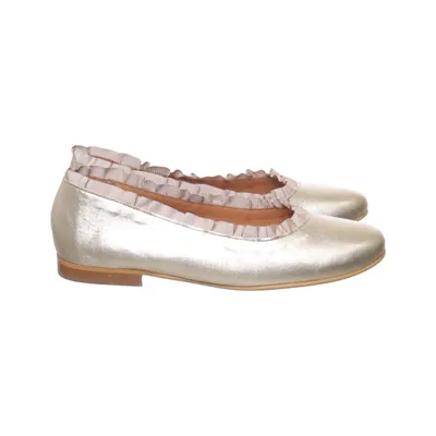 Ballerines (Or) de Shoedesign Copenhagen Cuir