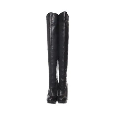 Boots (Black) from Buffalo London Leather, Polyester