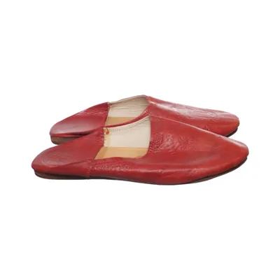Slippers (Red) from Fraiche