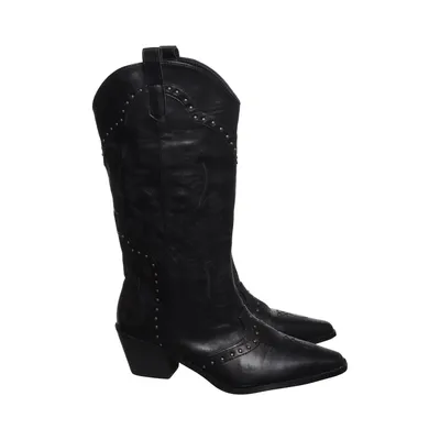 Cowboyboots (Svart)