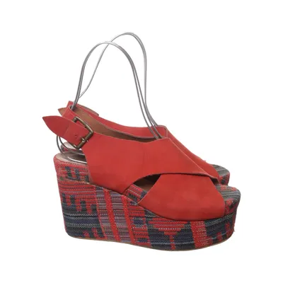 Kilehælssko (Rød, Flerfarvet) fra Jeffrey Campbell