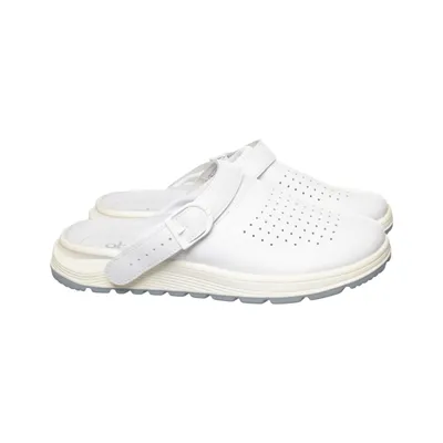 Clogs (White) from Abeba