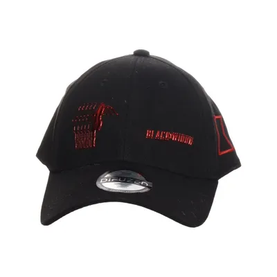 Baseball cap (Black, Red) from Difuzed Cotton