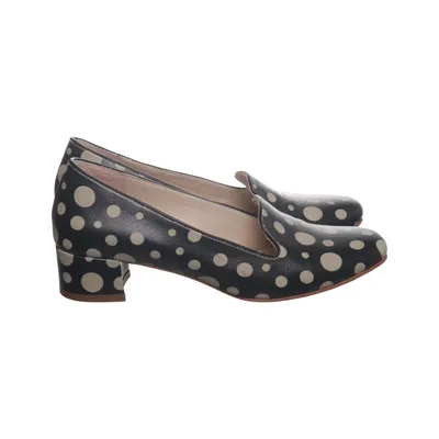 Loafers (Black, White) from Goby