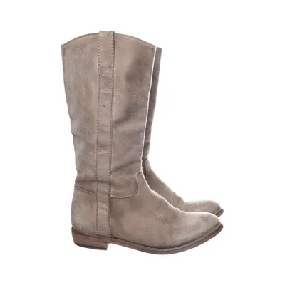 Boots (Beige) Leather