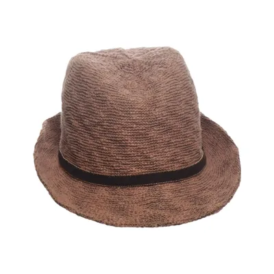 Fedora hat (Brown) from Sfera Femme Collection Cotton, Polyester