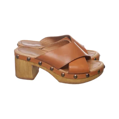 Clogs (Brown) from Ten Points Leather