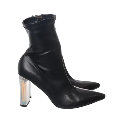 Heeled boots (Black) from Bebo