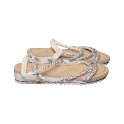 Sandalen (Beige, Wit) van Super Me
