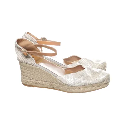 Chaussure compensées (Beige, Marron) de Kanna Cuir