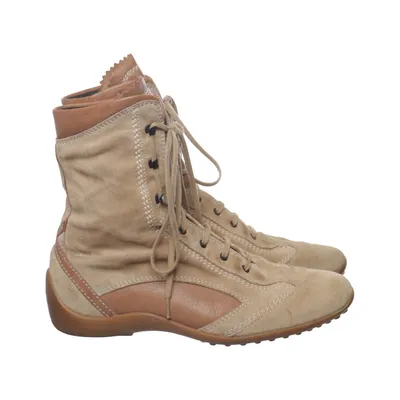 Laced boots (Beige, Brown) from Tod's Leather