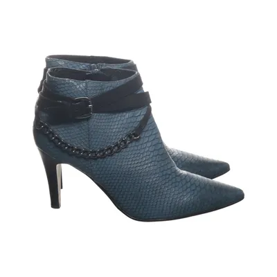 Heeled boots (Blue, Black) from Tizian