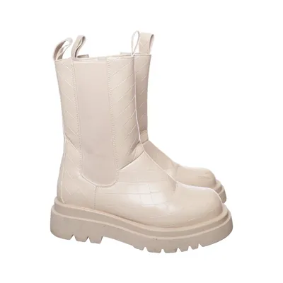 Chelsea boots (Beige) from Marquiiz Leather