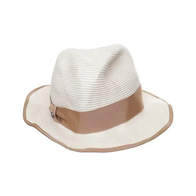Solhatt (Vit, Beige) från Loevenich Polyester