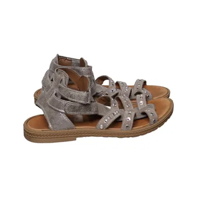 Gladiator sandals (Silver) from Sommerkind Leather