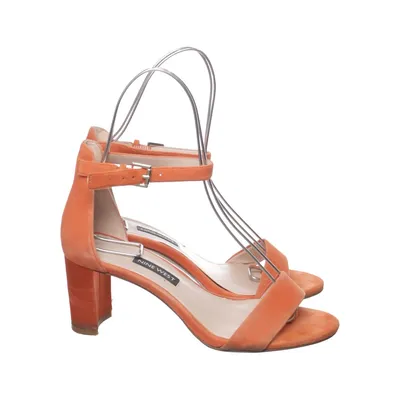 Højhælede sandaler (Orange) fra Nine West Læder
