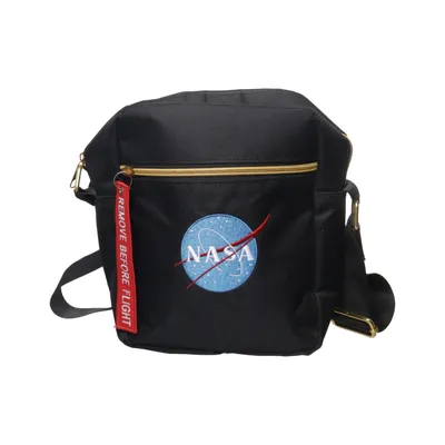 Shoulder-bag (Black) from Nasa Polyester