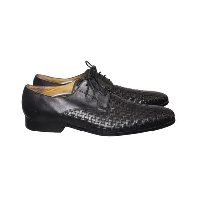 Derby Schnürer (Schwarz) von Melvin & Hamilton Leder