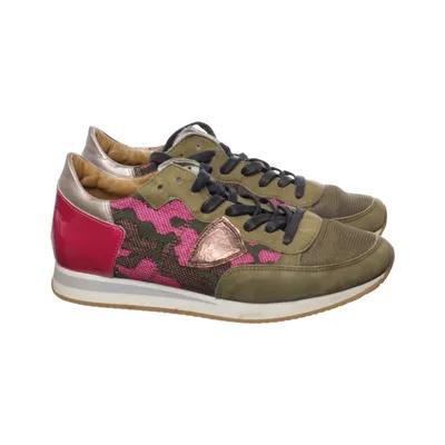 Sneakers (Grøn, Pink, Flerfarvet) fra Philippe Model