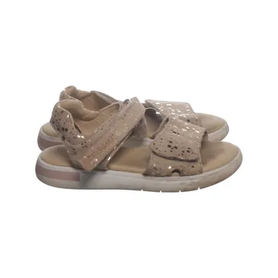 Sandaler (Beige, Guldfärgad) från Däumling Skinn