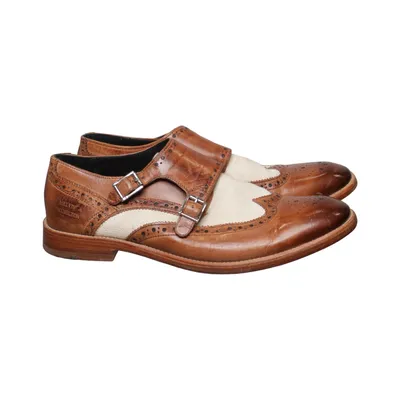 Gespschoenen (Bruin, Beige) van Melvin & Hamilton Leer