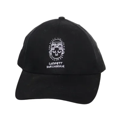 Baseball cap (Black) from Brain Waves Organic cotton