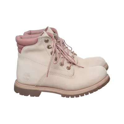 Schnürstiefel (Beige, Pink) von Timberland Leder