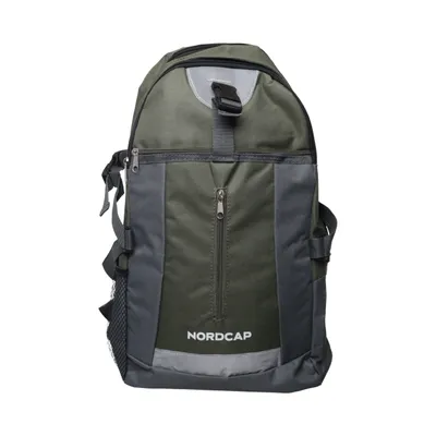 Backpack (Green, Gray) from Nordcap Polyester