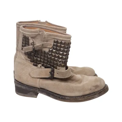 Ankle boots (Beige) from ASH Leather