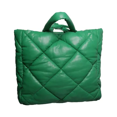 Handbag (Green) from Stand Studio Polyester, Polyurethane