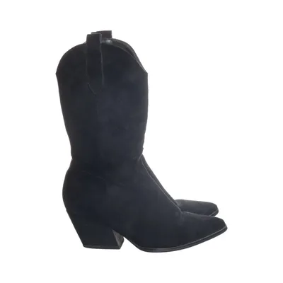 Heeled boots (Black)
