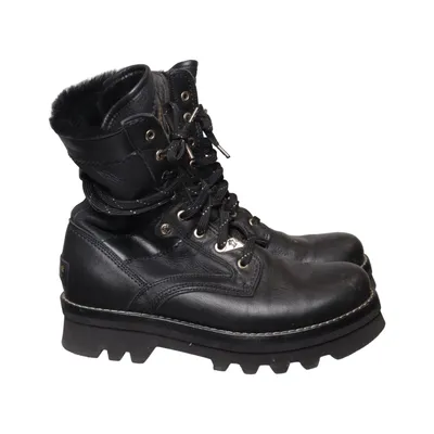 Bottes à lacets (Noir) de Panama Jack Cuir