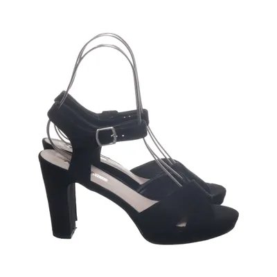 High heel sandals (Black) from Xti Tentations