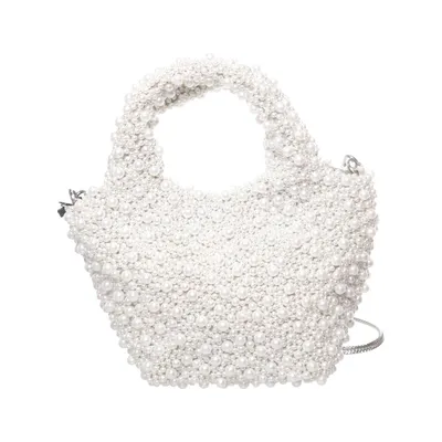Handbag (White) from Arket Polyester