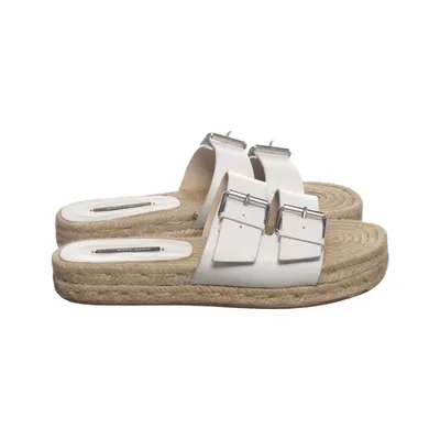 Mules (Blanc, Beige) de Zara