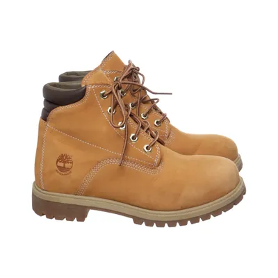 Laced boots (Premium 6-Inch Waterproof Boot) from Timberland Leather