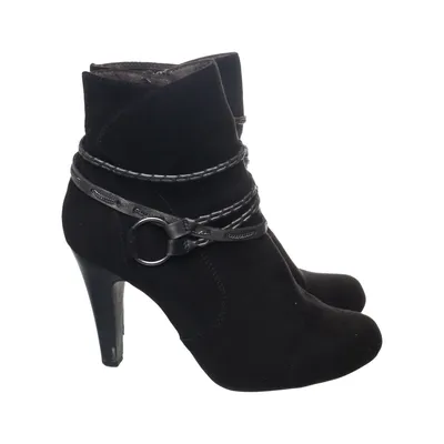 Heeled boots (Black) from Tamaris Trend