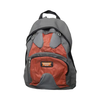 Backpack (Gray, Orange, Multicolored) from Stefano