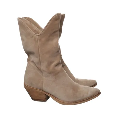 Cowboylaarzen (Beige) van Via
