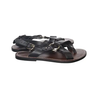 Sandales (Noir, Marron) de Soeur Cuir