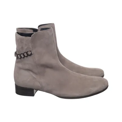 Ankle boots (Gray) from Gabor Leather