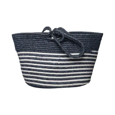 Strandtas (Blauw, Wit) van Smith & Soul Katoen