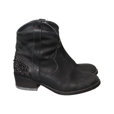 Ankle boots (Black) from Manfield Leather