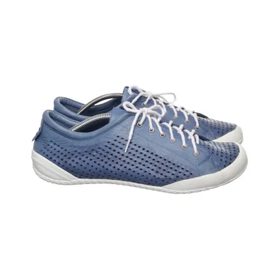 Sneakers (Blue) from Andrea Conti Leather