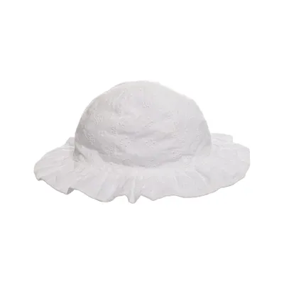Buckethatt (Vit) från H&M Bomull