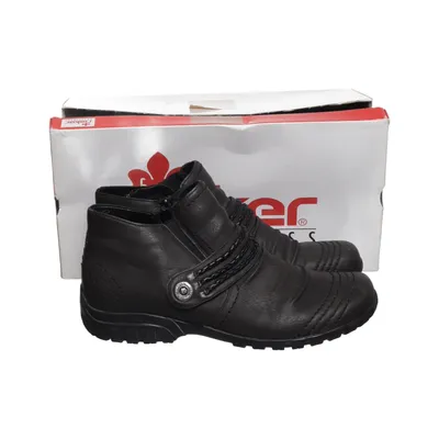 Enkellaarzen (Zwart) van Rieker